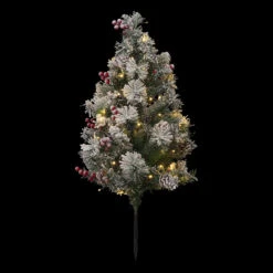 Arbre Lumineux Extérieur à Planter H90 Blanc Chaud