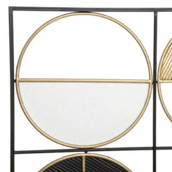 Déco Murale 76x102 Métal Zak Noir Et Doré Atmosphera -Noël Décorations Magasin deco murale 76x102 metal zak noir et dore atmosphera 2