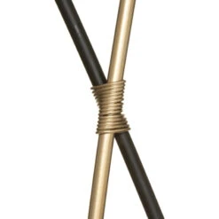 Déco Murale Métal Plumes Noir Et Doré Atmosphera -Noël Décorations Magasin deco murale metal plumes noir et dore atmosphera 2