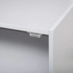 Etagère Murale 2 Niveaux + Porte 57x30 Blanc Fixup 5Five -Noël Décorations Magasin etagere murale 2 niveaux porte 57x30 blanc fixup 5five 3