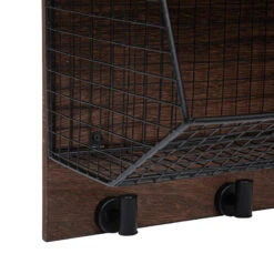 Etagère Murale Métal Et Bois Darrel Atmosphera -Noël Décorations Magasin etagere murale metal et bois darrel atmosphera 2