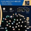 Guirlande Extérieur 480 LED Multicolores/blanc Chaud Programmable