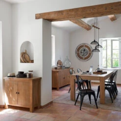 Horloge D90 Rouages Métal Et Sapin Lana Atmosphera -Noël Décorations Magasin horloge d90 rouages metal et sapin lana atmosphera 3