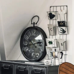 Horloge Métal Gousset D45 Atmosphera -Noël Décorations Magasin horloge metal gousset d45 atmosphera 2