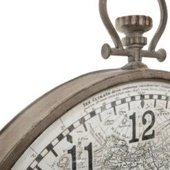 Horloge Métal Vitre Bombée D55 Cm Atmosphera -Noël Décorations Magasin horloge metal vitre bombee diam 55 cm atmosphera 2