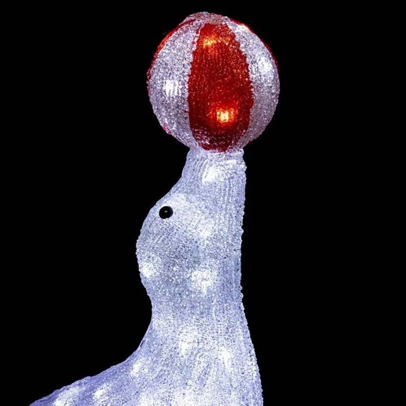 Otarie Et Son Ballon Lumineux 80 LED Extérieur 2 Otarie Et Son Ballon Lumineux 80 LED Extérieur – Image 2