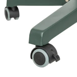 Pied De Sapin De Noël Vert En Métal à Roulettes -Noël Décorations Magasin pied de sapin vert en metal a roulettes 1 2