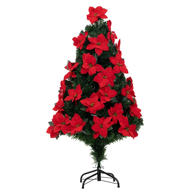 Sapin De Noël 120 Cm Décoré Et Lumineux Riga 2 Sapin De Noël 120 Cm Décoré Et Lumineux Riga – Image 2