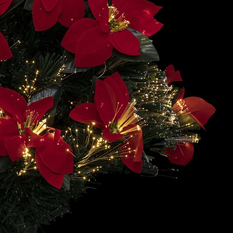 Sapin De Noël 90 Cm Décoré Et Lumineux Riga 3 Sapin De Noël 90 Cm Décoré Et Lumineux Riga – Image 3