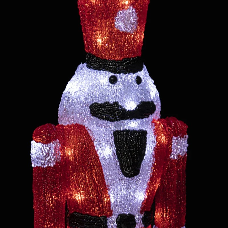 Soldat Casse-Noisette Lumineux 56cm 2 Soldat Casse-Noisette Lumineux 56cm – Image 2