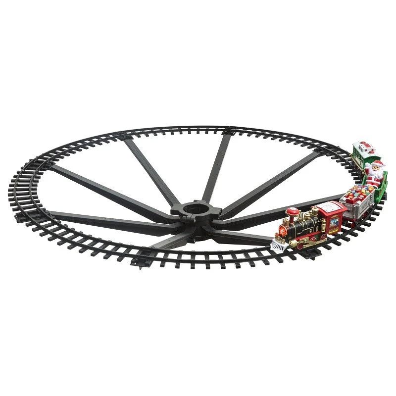 Train électrique Piles Animé 16 Pièces Pour Sapin 1 Train électrique Piles Animé 16 Pièces Pour Sapin