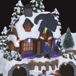 Village De Noël Animé Et Lumineux Tracteur Et Boule De Neige 5 Village De Noël Animé Et Lumineux Tracteur Et Boule De Neige -Noël Décorations Magasin village de noel anime et lumineux tracteur et boule de neige 2