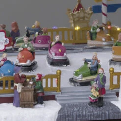 Village De Noël Animé, Lumineux Et Musical Auto-tamponneuses 3 Village De Noël Animé, Lumineux Et Musical Auto-tamponneuses -Noël Décorations Magasin village de noel anime lumineux et musical auto tamponneuses 1