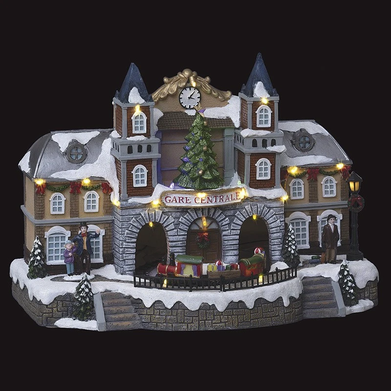 Village De Noël Animé, Lumineux Et Musical Gare Centrale 1 Village De Noël Animé, Lumineux Et Musical Gare Centrale