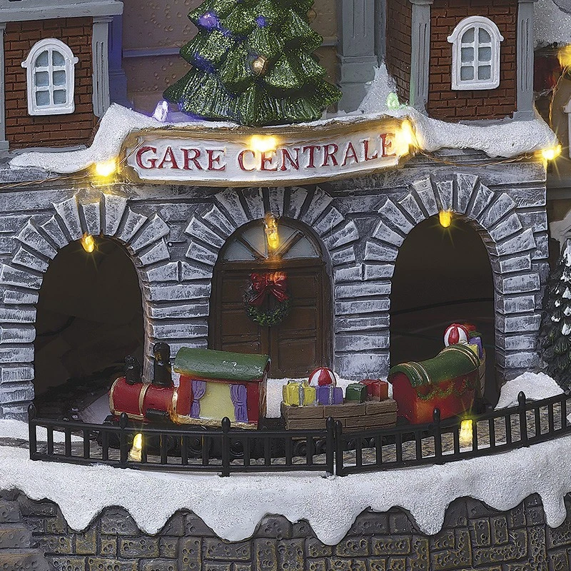 Village De Noël Animé, Lumineux Et Musical Gare Centrale 2 Village De Noël Animé, Lumineux Et Musical Gare Centrale – Image 2