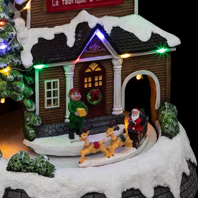 Village De Noël Fabrique à Cadeaux Lumineux 3 Village De Noël Fabrique à Cadeaux Lumineux – Image 3