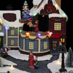 Village De Noël Rue Piétonne Lumineux Et Musical 5 Village De Noël Rue Piétonne Lumineux Et Musical -Noël Décorations Magasin village de noel rue pietonne lumineux et musical 2