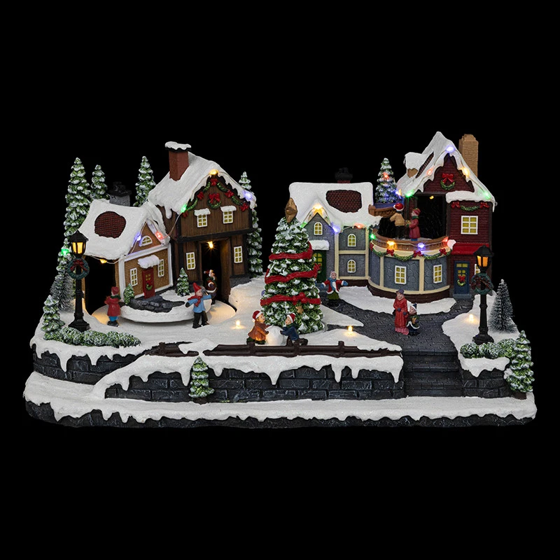 Village De Noël Rue Piétonne Lumineux Et Musical 1 Village De Noël Rue Piétonne Lumineux Et Musical